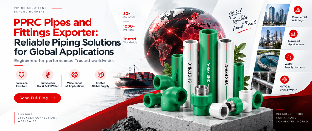 PPRC Pipes and Fittings Exporter