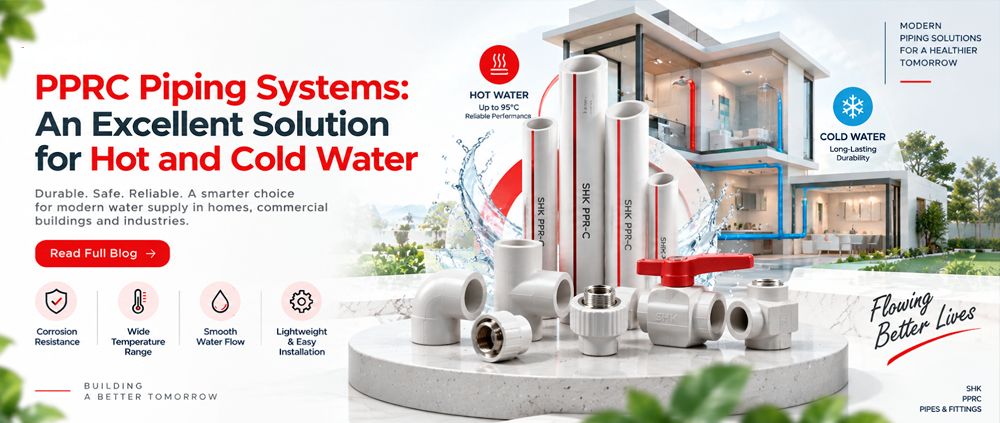 PPRC Piping Systems: An Excellent Solution for Hot and Cold Water